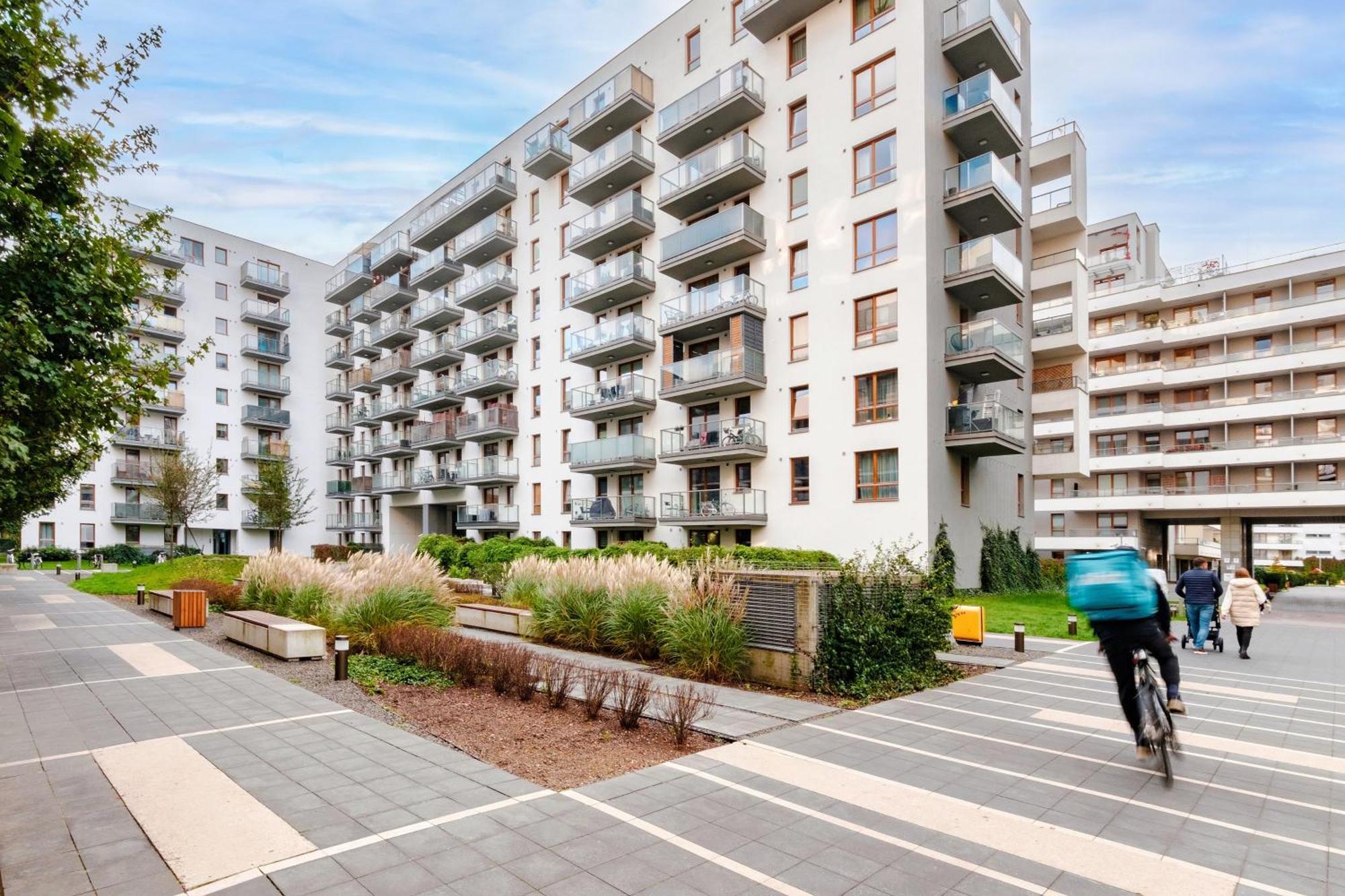 ורשה Studio Wola Apartament Kasprzaka - Wifi + Smart Tv מראה חיצוני תמונה